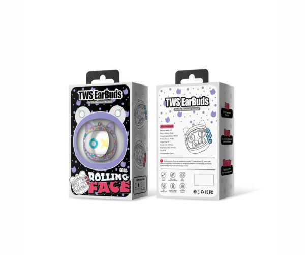 ClipPals Cute Ear Clip Bluetooth Earbuds — Open-Ear TWS Headphones with Flip-Face Fidget Case, 12mm Stereo, 150H Standby, Type-C, for Running & Small Ears