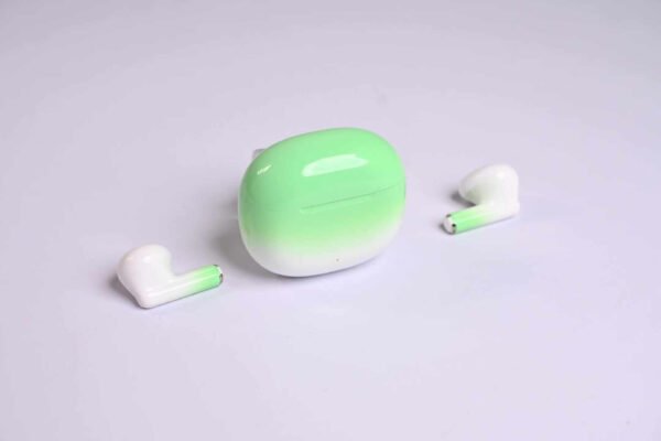 MAX80 PRO Iris Gradient Wireless Earbuds – Bluetooth V6.0 HiFi Stereo TWS Earphones, 30H Playtime, Glossy Color Design