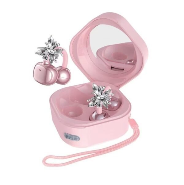 4f5c1a27b665291c48e8a368375deb44 YXG-80 Clip-On Wireless Earbuds with Built-In Makeup Mirror