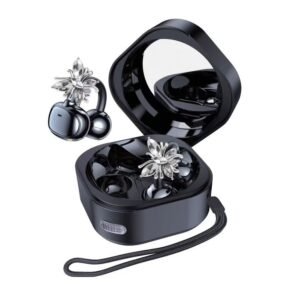 5c01f024e1e3573fd6ba871c04b87cff YXG-80 Clip-On Wireless Earbuds with Built-In Makeup Mirror