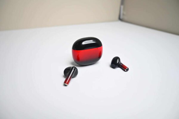 MAX80 PRO Iris Gradient Wireless Earbuds – Bluetooth V6.0 HiFi Stereo TWS Earphones, 30H Playtime, Glossy Color Design