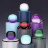 MAX80 PRO Iris Gradient Wireless Earbuds – Bluetooth V6.0 HiFi Stereo TWS Earphones, 30H Playtime, Glossy Color Design