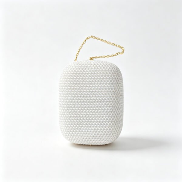 SoundPebble Portable Bluetooth Speaker — Compact Fabric Mesh Wireless Speaker with Cute Pebble Design, Mini Speaker for Home, Desk & Outdoor, Includes Stylish Carry Pouch